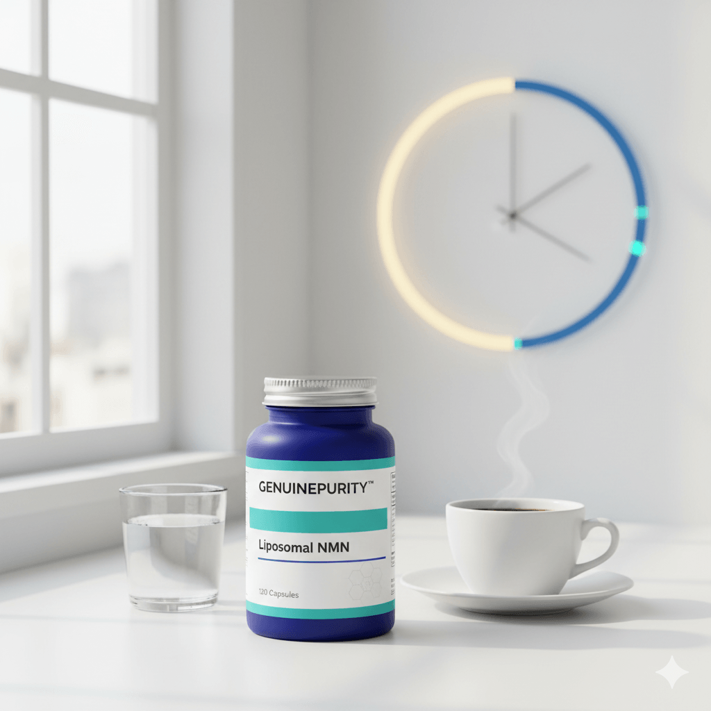 Chronobiology cues for when to take nmn supplement