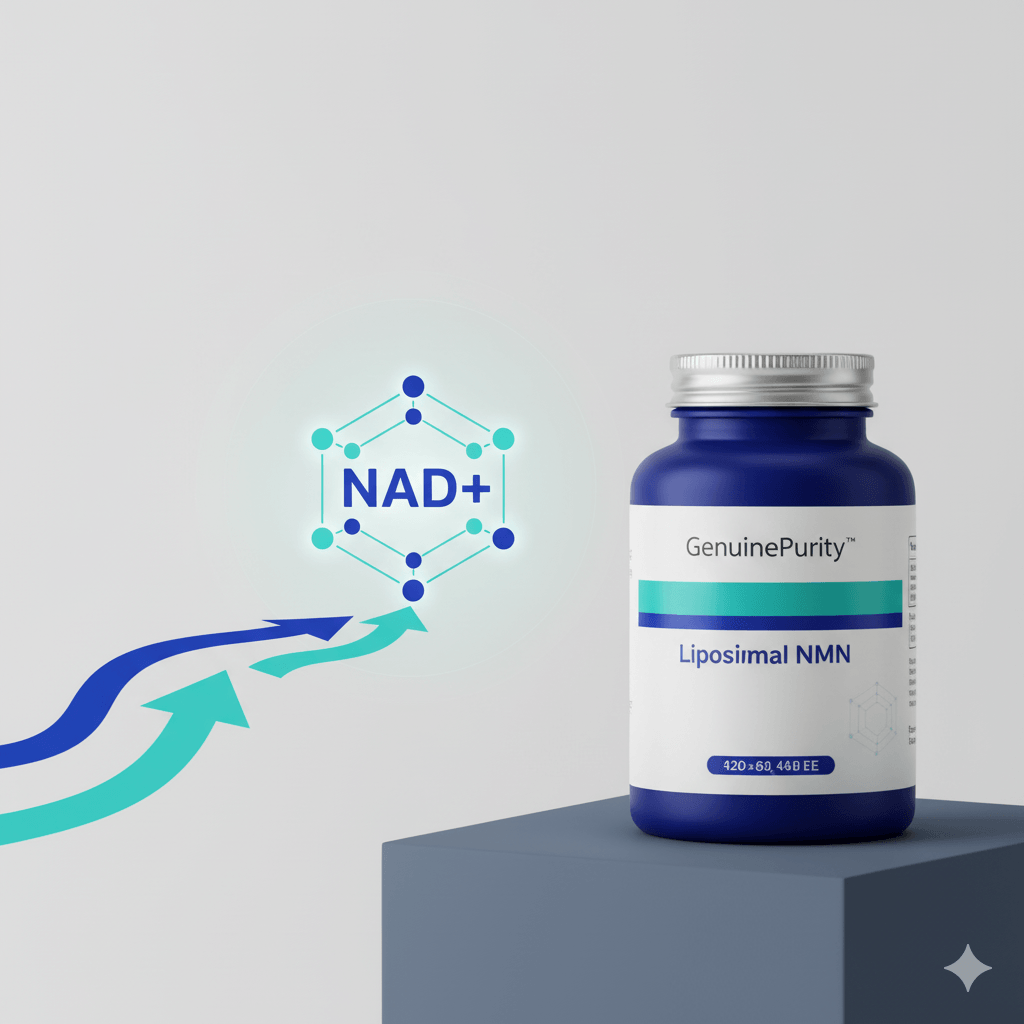NMN salvage pathway signaling map with key enzymes